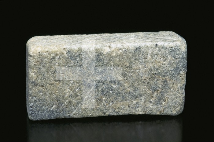 Talc or Soapstone, the softest mineral on Moh´s scale.