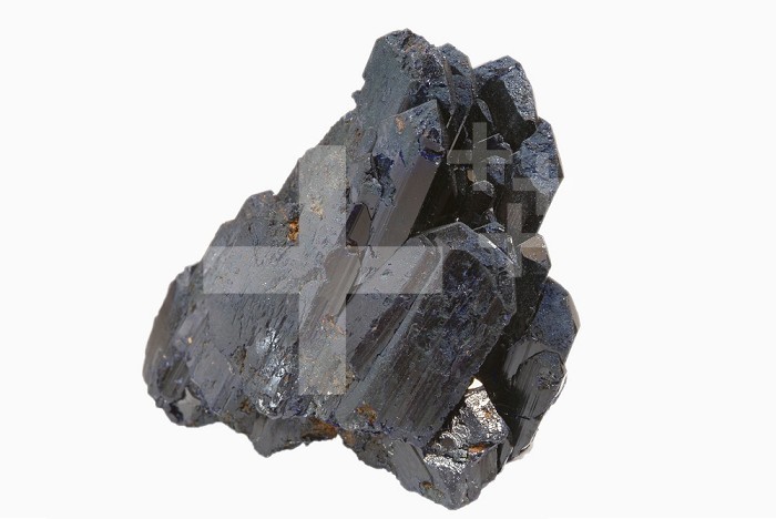 Azurite crystals, Tsumeb, Otavi, Namibia