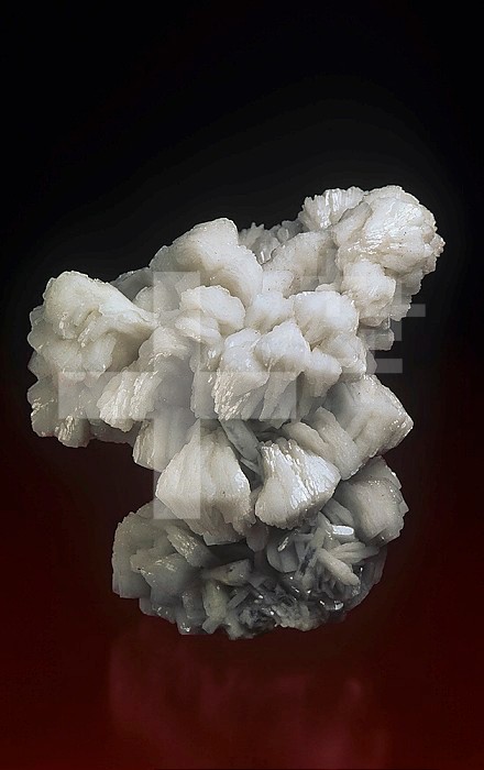 Barite crystals, the main ore of Barium, Minerva Mine, Illinois, USA.