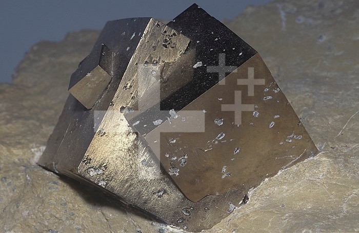 Pyrite crystals, used to make sulfuric acid.