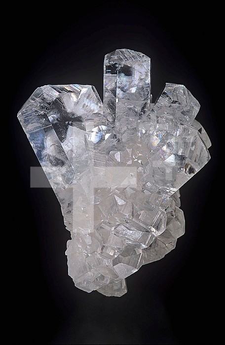 Calcite crystals, Dal'negorsk, Russia.
