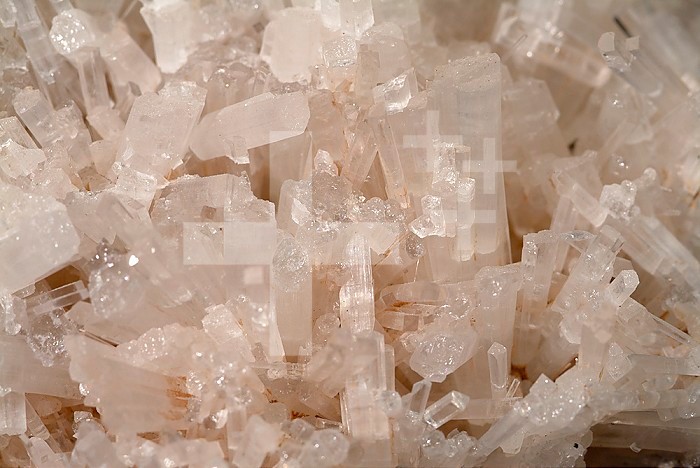 Natrolite crystals, Cornwall, England