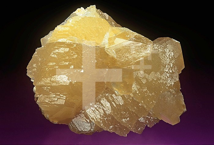 Calcite crystals, Indiana, USA.