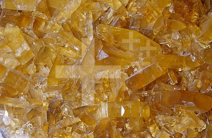 Barite crystals (BaSO4), the main ore of Barium, Nevada, USA.