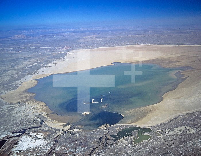 Rosamond Lake near Edwards Airforce Base, California, USA.