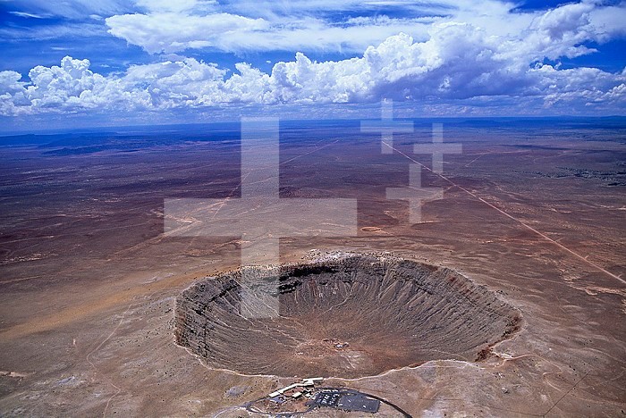 Meteor Crater, Winslow, Arizona, USA.