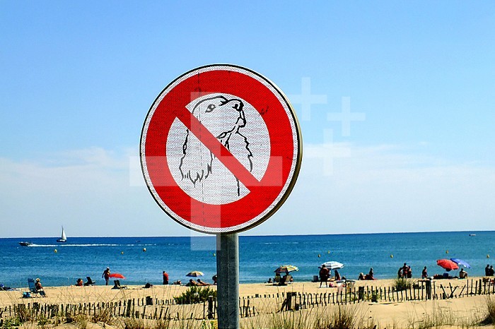 No dog sign.