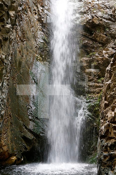 Millomeri waterfall, Troodos mountains.